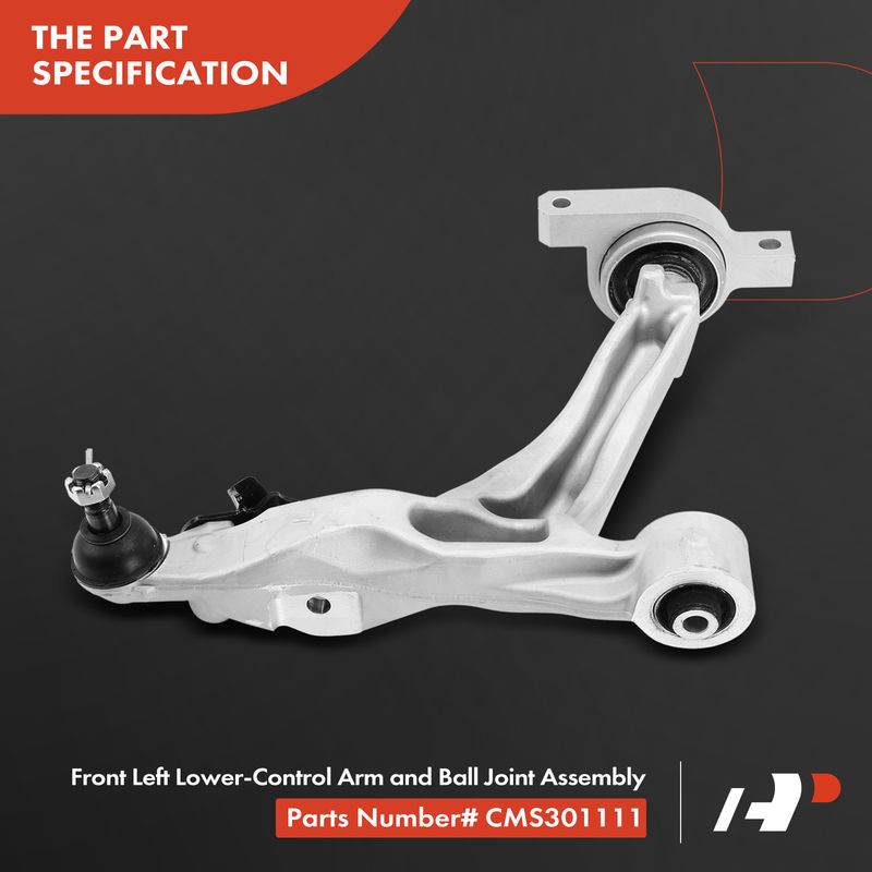 Front Left Lower Control Arm & Ball Joint Assembly for INFINITI EX35 G37 Nissan