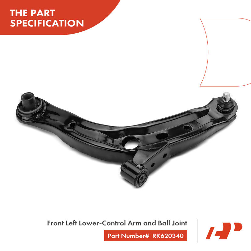 8x Control Arm with Ball Joint & Tie Rod End for Mazda MPV 2000-2006