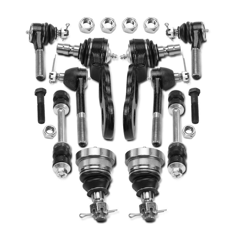 10x Sway Bar Link & Ball Joint & Tie Rod for Ford Crown Victoria Lincoln 95-02