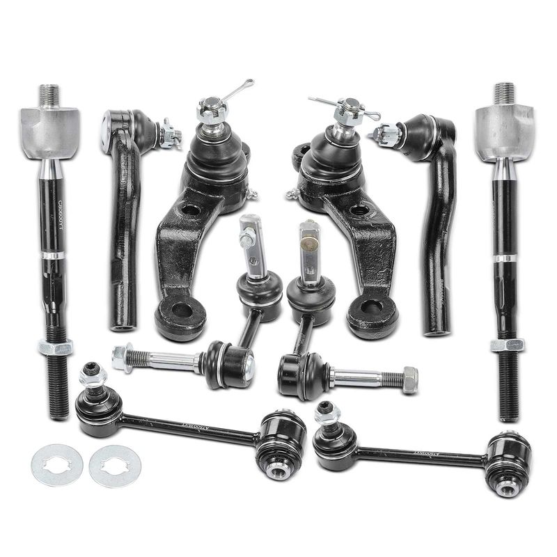 10x Tie Rod End & Ball Joint & Sway Bar Link for Lexus GS300 1998-2005 GS400 GS430