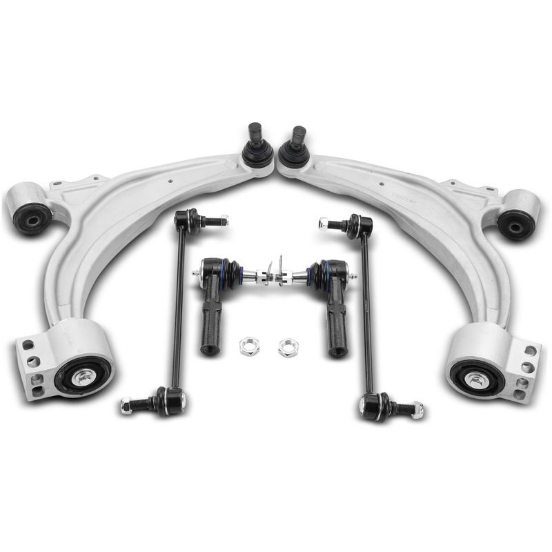 6x Control Arm Sway Bar Link Tie Rod End for Chevy Cruze Volt 11-15 Buick