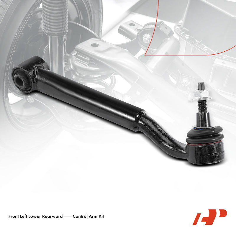 Front Left Lower Rearward Control Arm with Ball Joint for Ford Mustang 2015-2020
