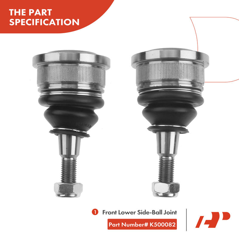 2x Front Lower Ball Joints for Chrysler Town & Country Dodge Caravan VW Routan