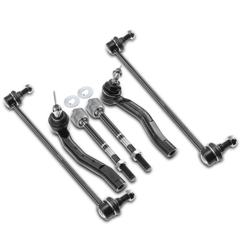 6x Front Stabilizer Bar End Link Tie Rod End for Toyota Yaris 2006 2007 2008