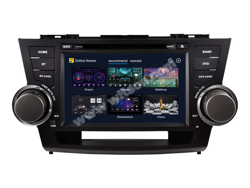 OEM Style For TOYOTA Highlander 2011-2015 Android Car DVD GPS Player(TA8128/TB8128/TC8128/TV8128/TF8128)