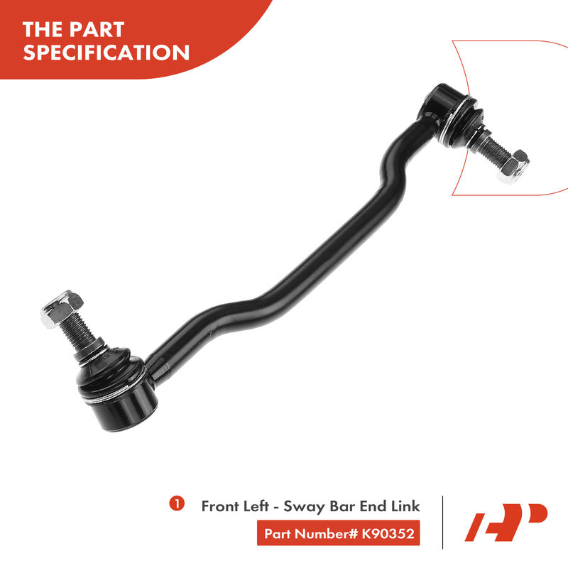 6x Front Stabilizer Bar End Links and Tie Rod Ends for Nissan Altima Maxima 3.5L