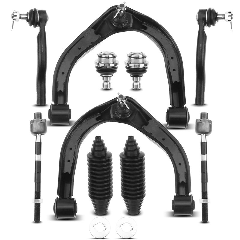 10x Front Control Arm & Ball Joint Tie Rod End for Nissan Titan Armada INFINITI