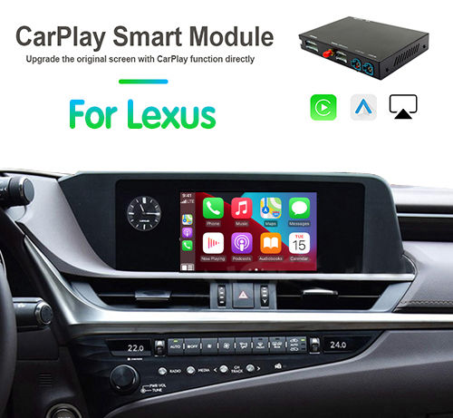 Wireless Carplay/Android Auto Interface Box For Lexus Navigation GS/LS/ES/IS/UX/LX/RC 2014-2019(CP221)