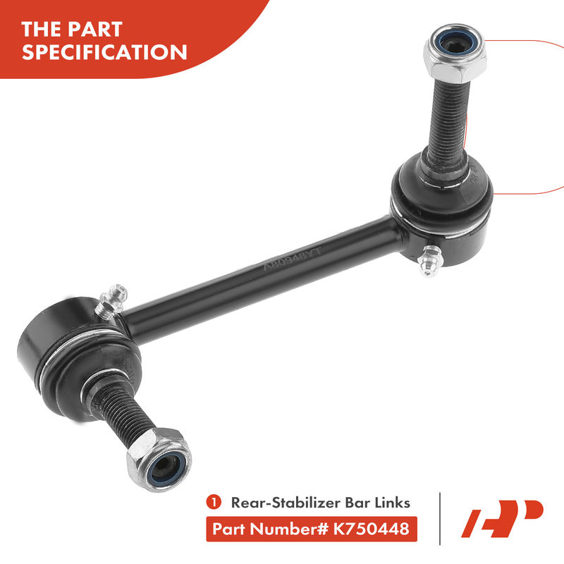 4x Front & Rear Stabilizer Bar End Links for Toyota Tacoma 2005-2013 4WD RWD