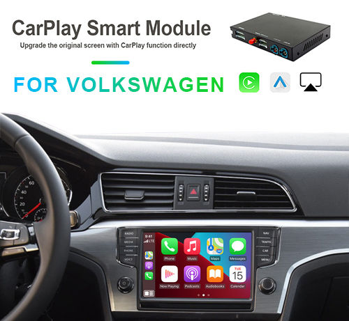 Wireless Carplay/Android Auto Interface Box For Volkswagen VW Golf/Passat/Lingdu/Tiguan/Teramont 2014(CP231)