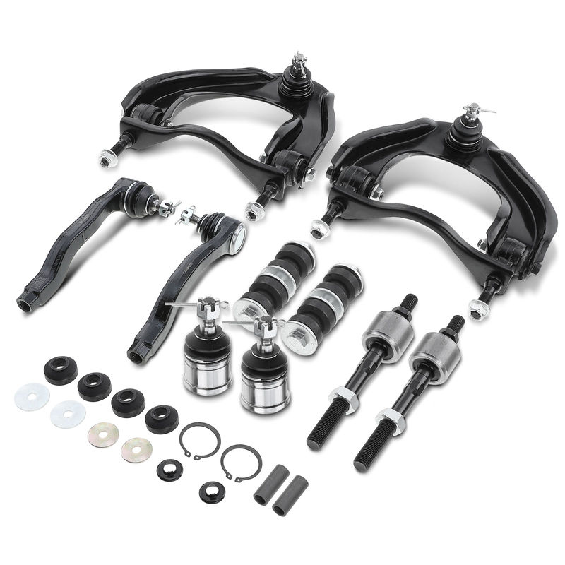 12x Front Control Arm Ball Joint Sway Bar Link Tie Rod End for Honda Civic 88-91