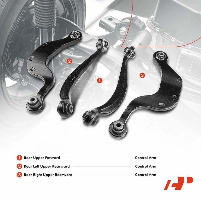 4x Rear Upper Control Arm for Chevrolet Traverse Buick Enclave GMC Acadia Saturn