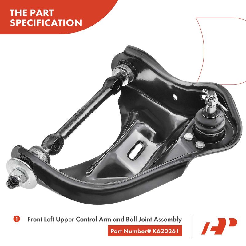 6x Front Control Arm Tie Rod End for Chevrolet Malibu S10 GMC Jimmy Buick Olds