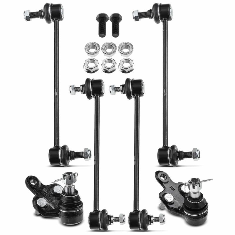 6x Front & Rear Stabilizer Bar Link & Ball Joint for Lexus ES300 Toyota Camry