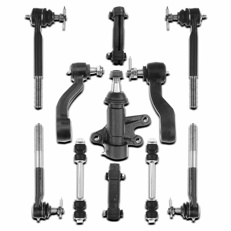 11x Front Sway Bar Link Tie Rod End for Chevrolet C1500 93-99 C2500 GMC Yukon