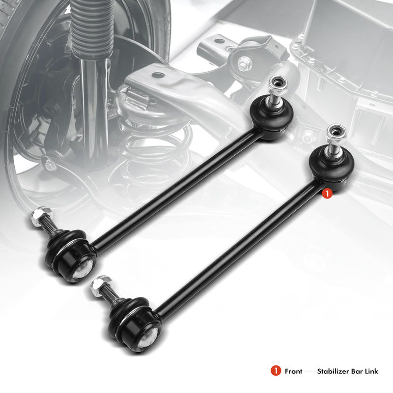 2x Front Stabilizer Sway Bar End Link for Smart Fortwo 2008-2016