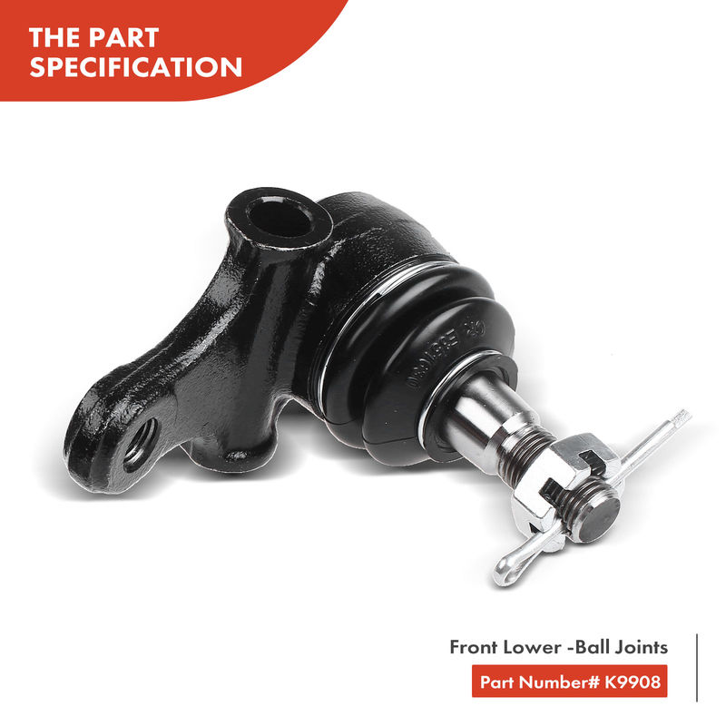 2x Front Lower Ball Joint with Power Steering for Mazda Miata MX-5 90-97 99-05