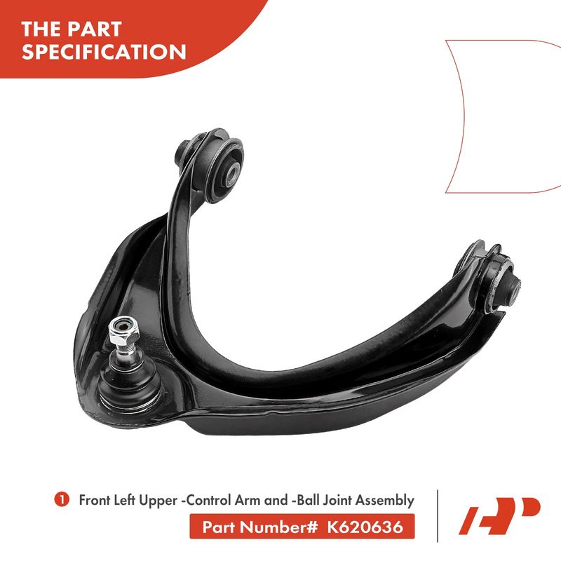 8x Front Control Arm with Ball Joints Stabilizer Bar Link for Ford Fusion Lincoln