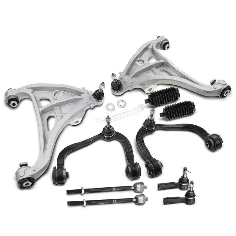 10x Front Control Arm with Ball Joint Tie Rod End for Ford F-150 2004-2006 4WD