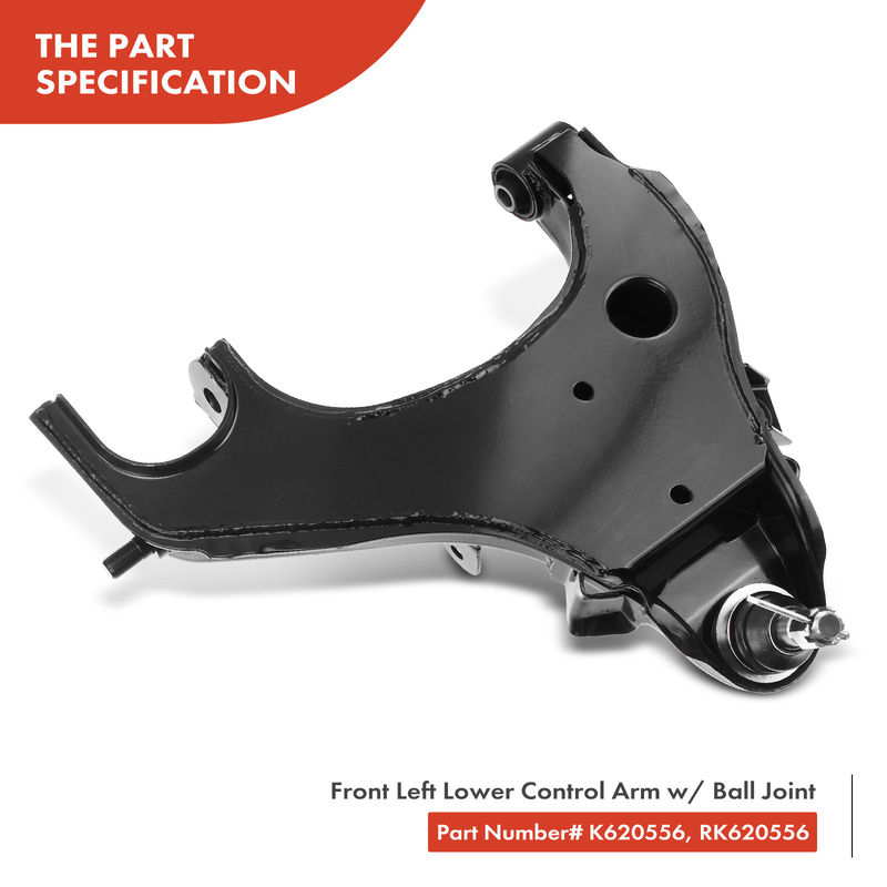 4x Front Lower Control Arm with Ball Joint Stabilizer Bar Link for Nissan Xterra