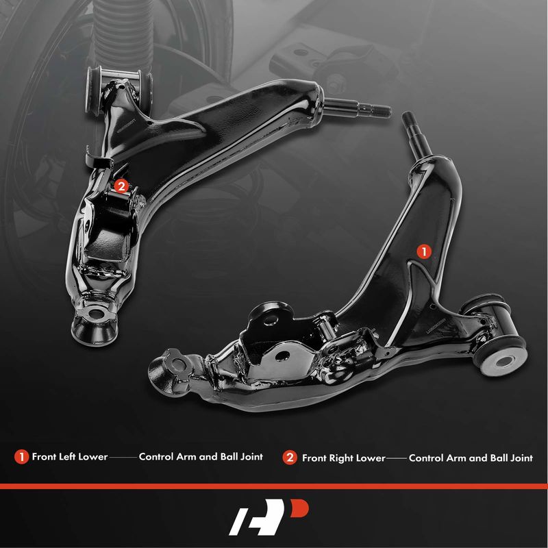 2x Front Lower Suspension Control Arm for Lexus GS300 GS430 GS460 IS F IS350