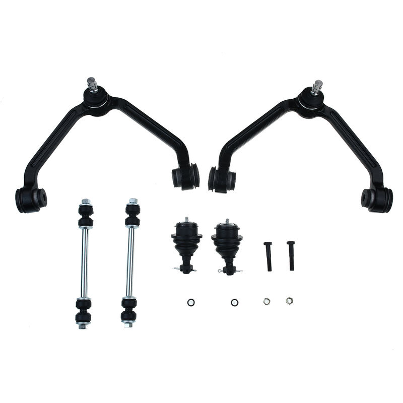 6x Front Upper Control Arm with Ball Joint Stabilizer Bar Link for Ford Explorer