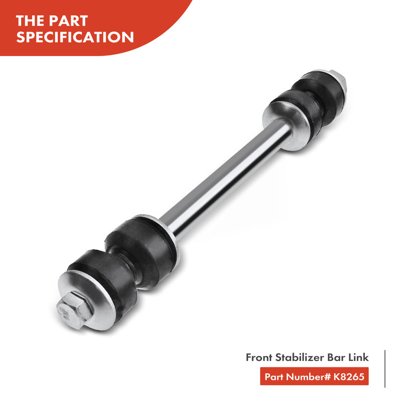 6x Front Sway Bar Link with Ball Joint Tie Rod End for Ford Mustang Mercury