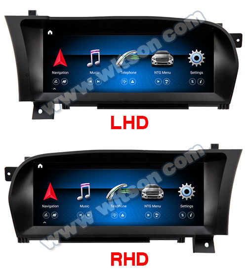 10.25''/12.3'' Screen ​For Mercedes Benz S-Class W221 CL550 2006-2013 NTG3.0/3.5 Android Multimedia Player(ZF6321/6331/ZFA/ZFB/ZFC6121/6131)