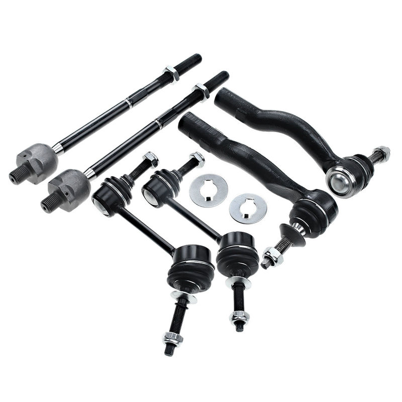6x Front Steering Tie Rod End Kit for Ford Crown Victoria 2003-2011 Lincoln