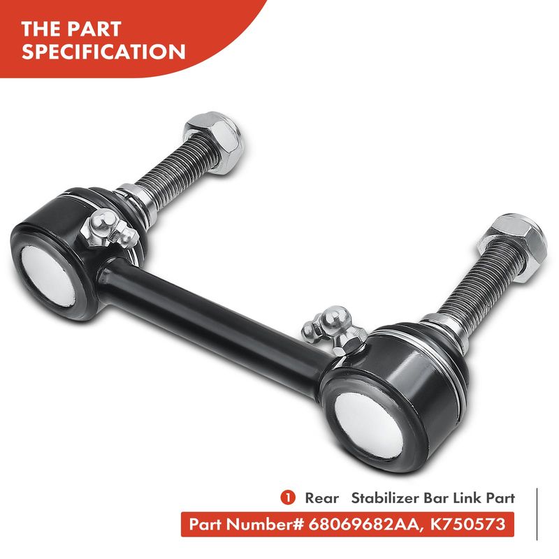 4x Front & Rear Stabilizer Bar Link for Jeep Grand Cherokee Dodge Durango 11-15