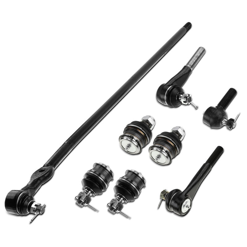 8x Front Tie Rod End Steering Drag Link Ball Joints for GMC Jimmy Chevrolet