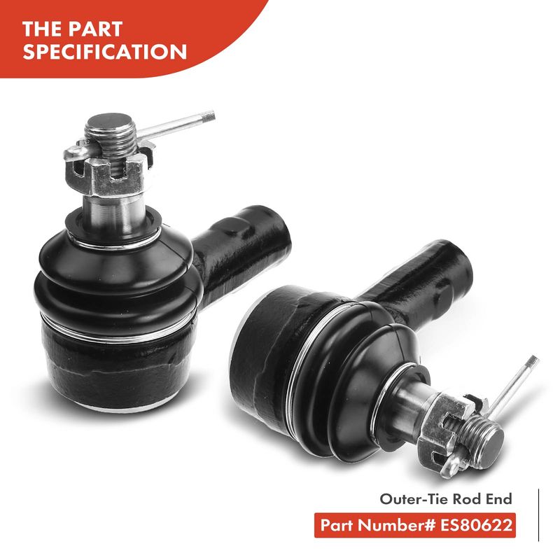 10x Front Stabilizer Bar Link & Tie Rod End for Honda Passport 98-02 Amigo Axiom