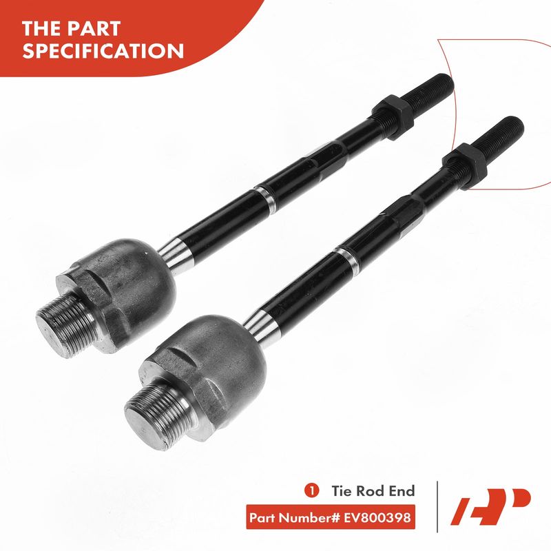 6x Inner & Outer Tie Rod End with Ball Joint for Dodge Durango Chrysler Aspen