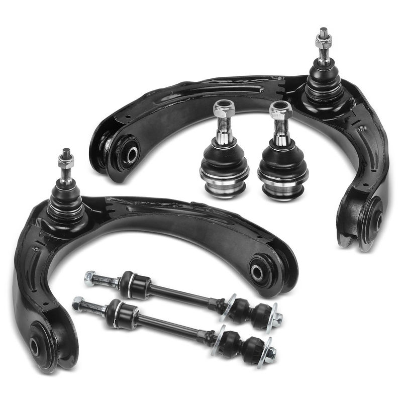 6x Front Upper Control Arm & Ball Joint Assembly for Dodge Ram 1500 06-08 RWD