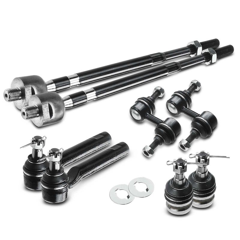 8x Front Stabilizer Bar Link with Ball Joint for Subaru Forester 09-13 H4 2.5L