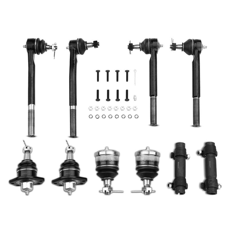 10x Front Tie Rod End with Ball Joint for Buick Apollo Chevy Camaro Pontiac Olds