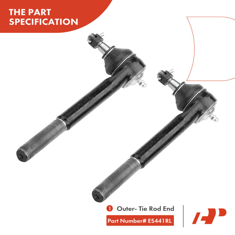 10x Front Tie Rod End with Ball Joint for Buick Apollo Chevy Camaro Pontiac Olds