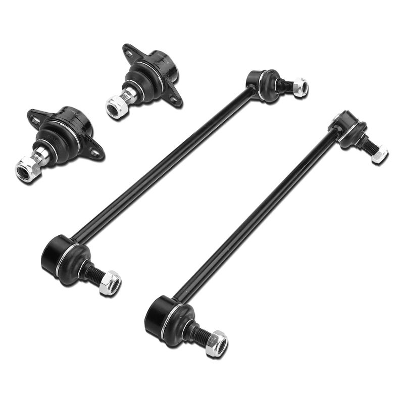 4x Front Stabilizer Bar Link with Ball Joint for BMW X5 E53 2000-2006