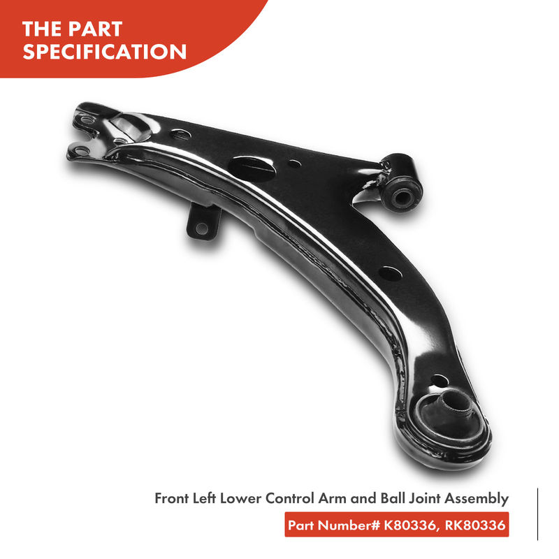 6x Front Lower Control Arm & Ball Joint & Sway Bar Link for Toyota Corolla 96-02