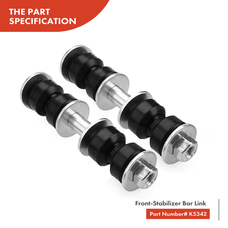 8x Front Stabilizer Bar Link with Ball Joints Tie Rod Ends for Chevy Impala Buick