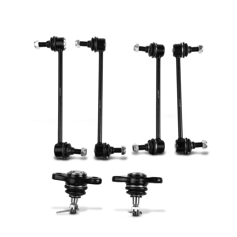 6x Front & Rear Stabilizer Bar Link with Ball Joint for Hyundai Tucson Kia