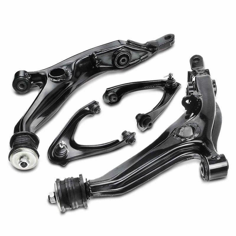 4x Front Lower & Upper Control Arm with Ball Joint for Honda CR-V 1997-2001 2.0L