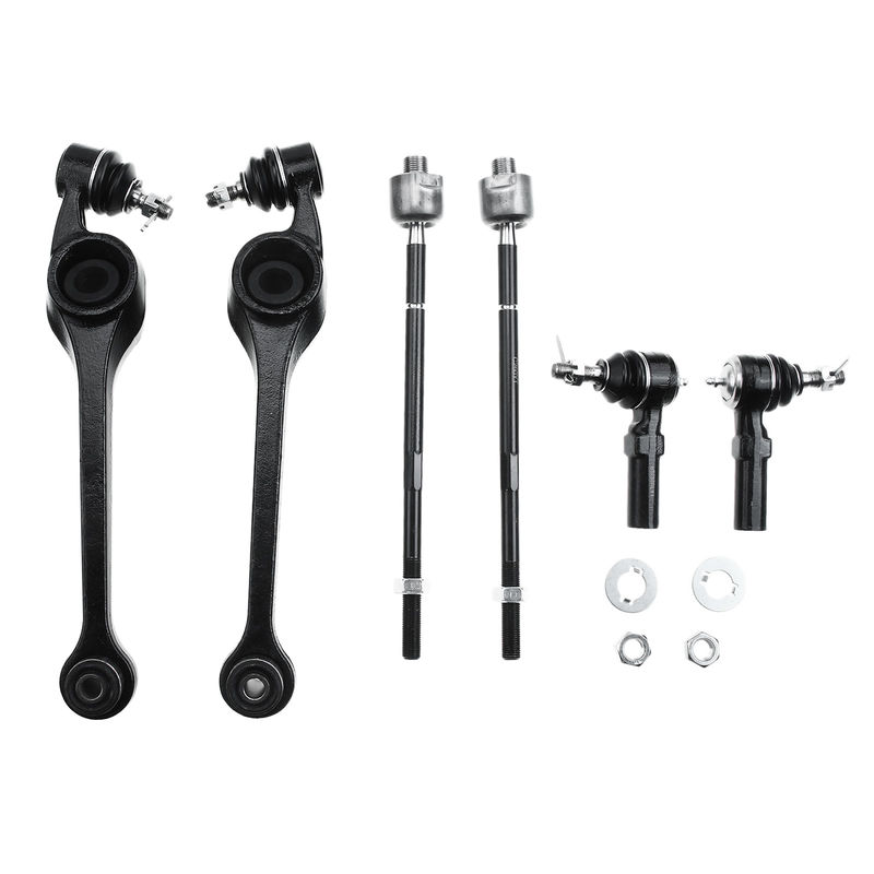 6x Front Lower Control Arm & Ball Joint & Tie Rod End for Saturn SC SL 91-02 SW1