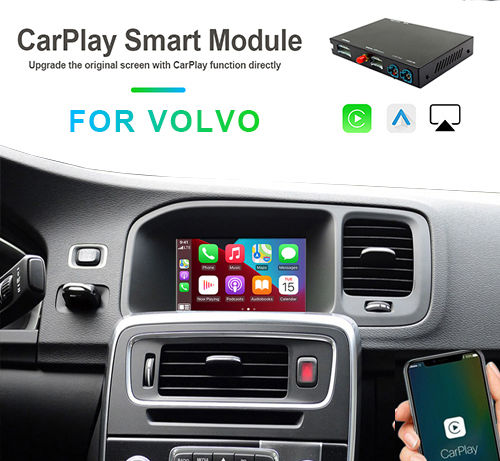 Wireless Carplay/Android Auto Interface Box For Volvo V40/V60/S60/XC60 2015-2019(CP261)