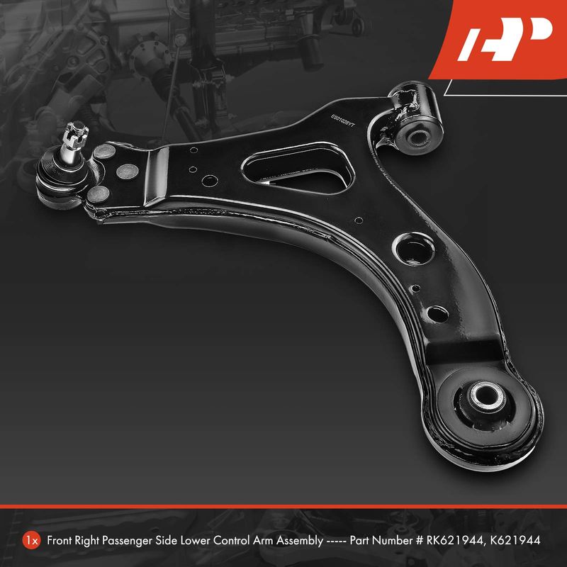 Front Passenger Lower Control Arm with Ball Joint for Chevy Uplander 2005-2009