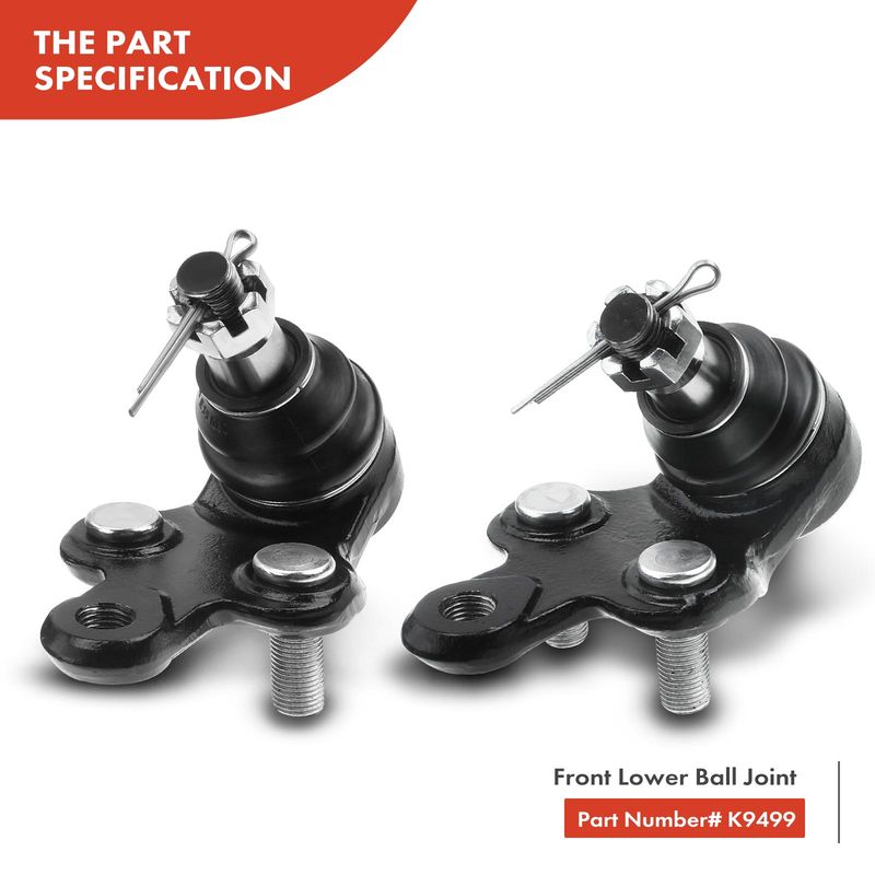 8x Front & Rear Control Arm Ball Joint Stabilizer Bar for Toyota Camry Avalon