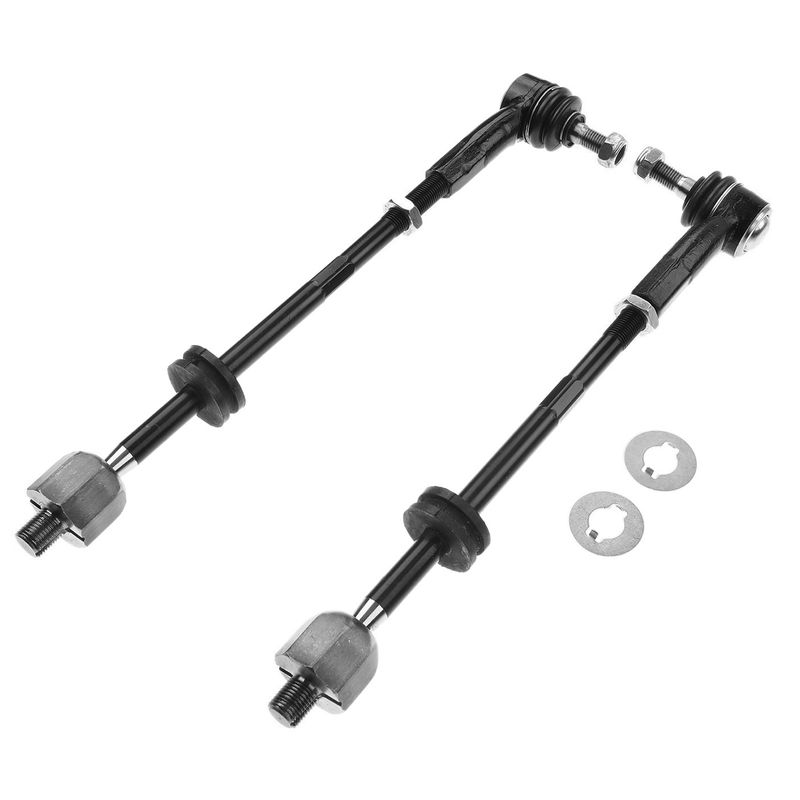 2x Front Inner & Outer Steering Tie Rod End for VW Beetle 1998-2010 Golf