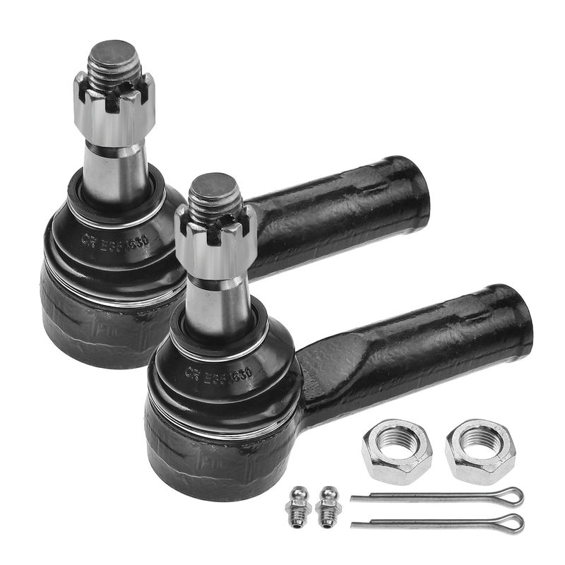 2x Front Outer Steering Tie Rod End for Ford F-150 2004-2008 Lincoln Mark LT