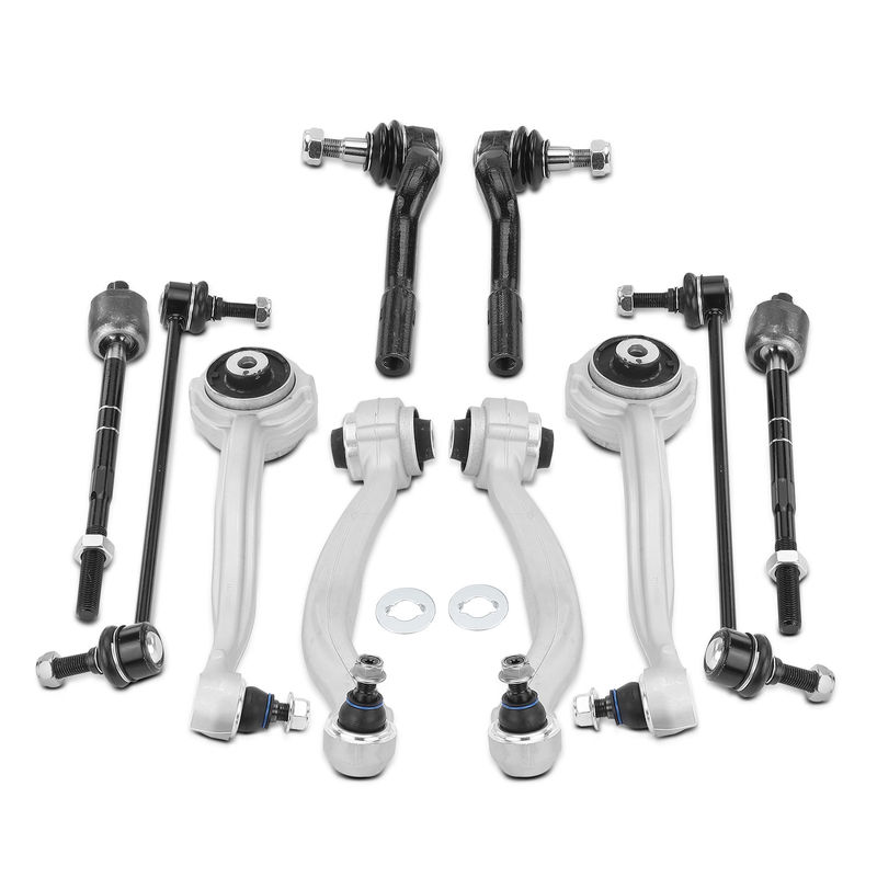 10x Control Arm & Tie Rod End & Stabilizer Bar Link for Mercedes-Benz C250