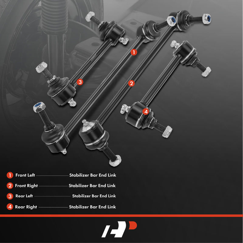4x Front & Rear Stabilizer Bar Link for Mini Cooper Countryman Paceman 1.6L